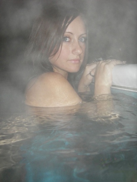 Hot young Kylie removes her bikini underwater in the pool showing sexy ass 75473772