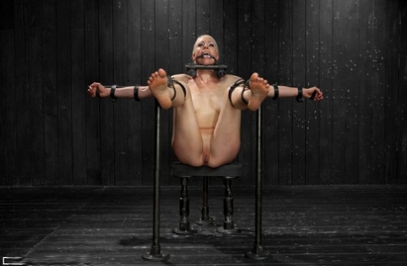 Restrained blonde Lorelei Lee undergoes cruel and unusual punishment 60589235
