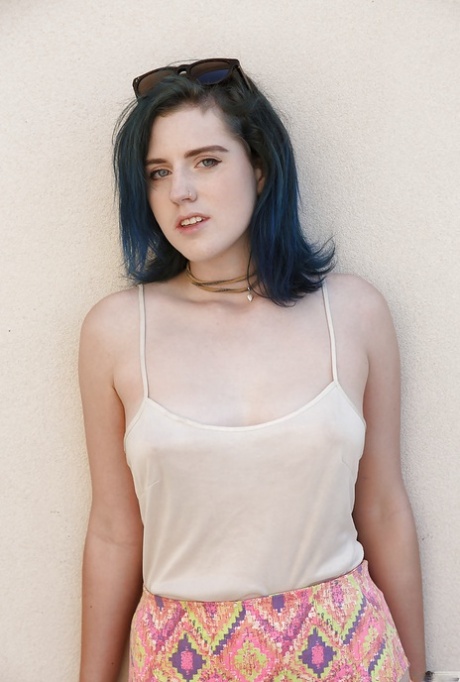 Outstanding amateur teen Skylar Anke having some naughty fun in public 70300057